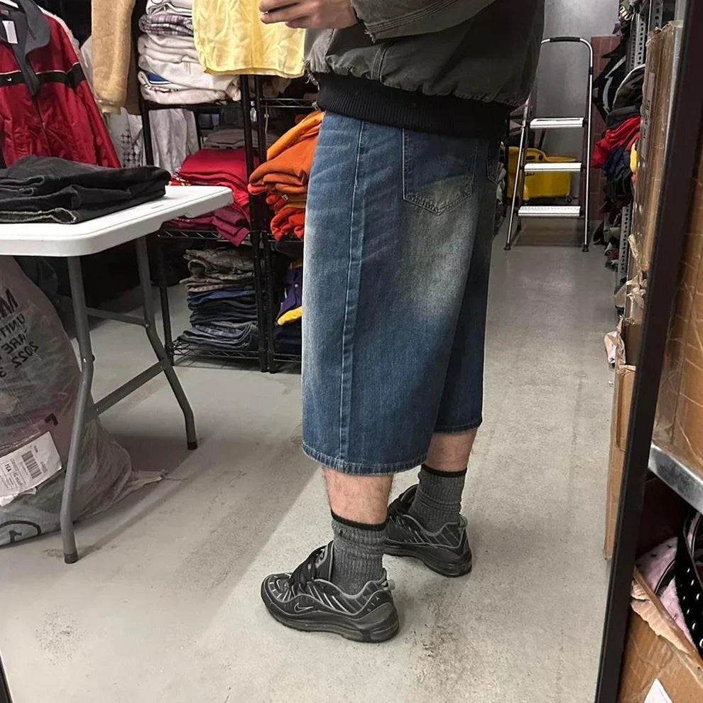 ESSENTIAL BLUE JORTS
